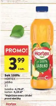 Intermarche Sok jabłkowy Hortex oferta