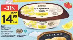 Intermarche Lody o smaku tarty cytrynowej Bracia Koral Jak Dawniej oferta