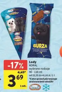Intermarche Rożek chmurka burza Koral oferta