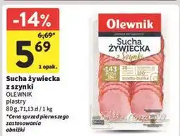 Intermarche Kiełbasa sucha Olewnik oferta