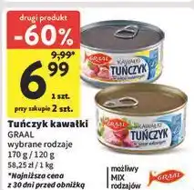Intermarche Tuńczyk kawałki w sosie własnym Graal oferta