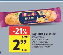 Intermarche Bagietka z masłem czosnkowym Bakerville oferta