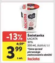 Intermarche Śmietana 30% Łaciata oferta