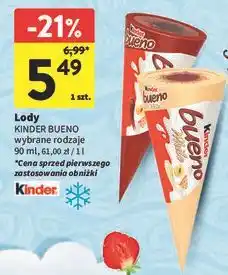 Intermarche Rożek Kinder Bueno White oferta