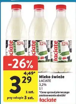 Intermarche Mleko 3.2% Łaciate oferta