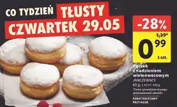 Intermarche Pączek z nadzieniem wieloowocowym Janczewscy oferta