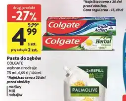 Intermarche Pasta do zębów Colgate Triple Action oferta