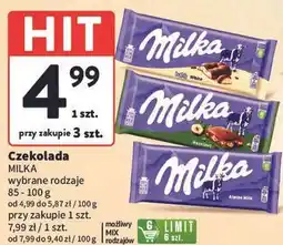 Intermarche Czekolada hazelnuts Milka oferta