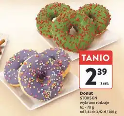Intermarche Donut z nadzieniem Stokson oferta