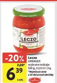 Intermarche Leczo pieczarkowe pikantne Urbanek oferta
