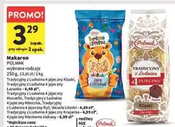 Intermarche Makaron 4 jajeczny nierówno siekany Polmak oferta