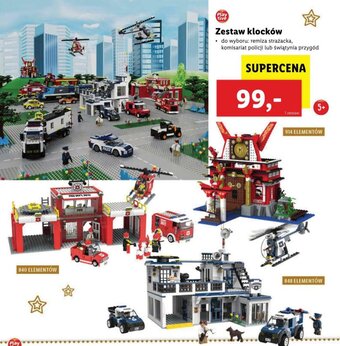 Lidl Zestaw klocków oferta