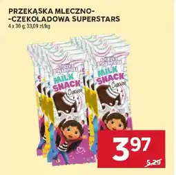 Stokrotka Przekąska mleczno-czekoladowa Superstars oferta