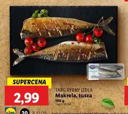 Lidl Makrela - tusza Rybny targ lidla oferta