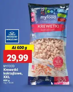Lidl Krewetki koktajlowe Myfood oferta