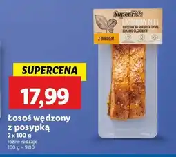 Lidl Łosoś wędzony na gorąco z imbirem Superfish oferta