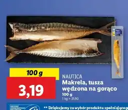 Lidl Makrela wędzona na gorąco Nautica schwartz oferta