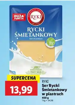 Lidl Ser rycki śmietankowy Ryki oferta