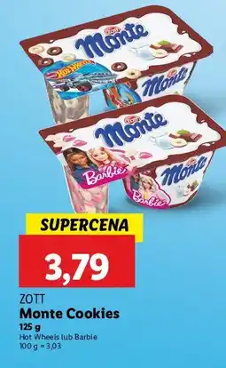 Lidl Deser hot wheels Zott monte oferta