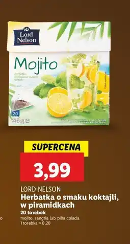 Lidl Herbata mojito Lord nelson oferta