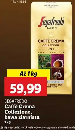 Lidl Kawa Segafredo caffe crema collezione oferta