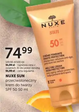 Ziko Dermo Krem przeciwsłoneczny Nuxe oferta
