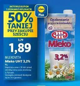 Lidl Mleko 3.2% Mlekovita oferta