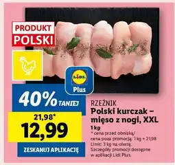 Lidl Mięso z nogi kurczaka Rzeźnik codzienna dostawa oferta