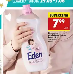 Biedronka Płyn do płukania tkanin hypoalergiczny sensitive Eden Dada oferta