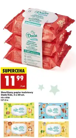 Biedronka Papier toaletowy nawilżany kokos Dada oferta