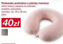 KiK Poduszka podróżna z pianką memory oferta