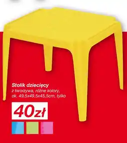 KiK Stolik dziecięcy oferta