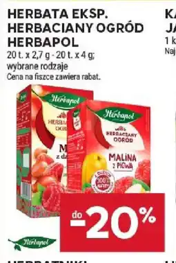 Stokrotka Herbata ekspresowa Herbapol Herbaciarny Ogród oferta