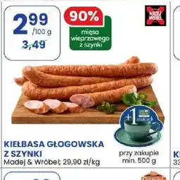 Stokrotka Kiełbasa Głogowska z szynki oferta