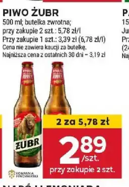 Stokrotka Piwo Zubr oferta