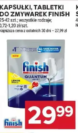 Kapsułki, tabletki do zmywarek Finish