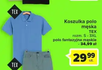 Carrefour Koszulka polo męska rozm. s-3xl 1 SZT oferta