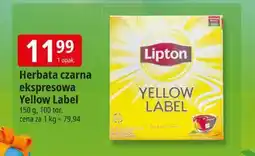 E.Leclerc Herbata czarna ekspresowa Yellow Label 150g Lipton oferta