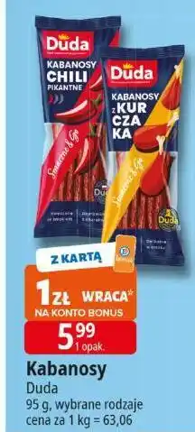 E.Leclerc Kabanosy 95g Duda oferta