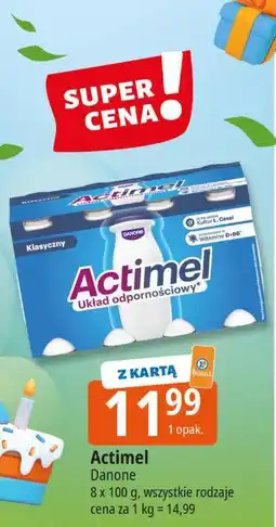 E.Leclerc Actimel 8x100g Danone oferta