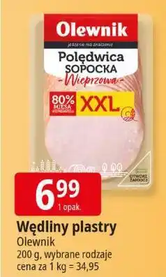 E.Leclerc Wędliny plastry Olewnik oferta