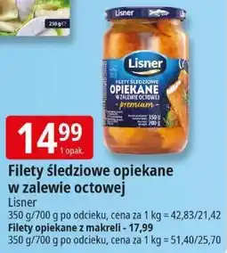 E.Leclerc Filety śledziowe opiekane w zalewie octowej Lisner oferta