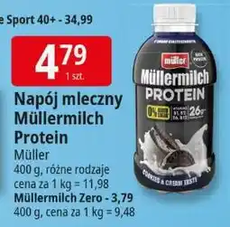 E.Leclerc Napój mleczny Müllermilch Protein 400g oferta