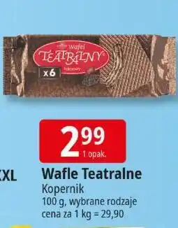 E.Leclerc Wafle Teatralne 100g Kopernik oferta