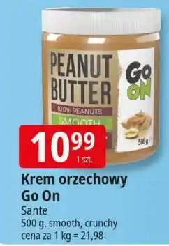 E.Leclerc Krem orzechowy Go On 500g Sante oferta