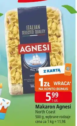 E.Leclerc Makaron Agnesi 500g North Coast oferta