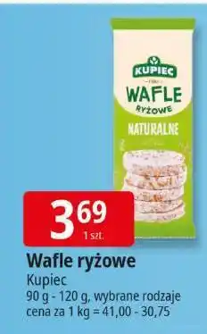 E.Leclerc Wafle ryżowe Kupiec 90g oferta