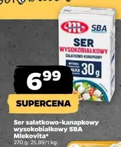Netto Ser wysokobiałkowy Mlekovita Sba oferta