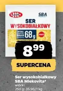 Netto Ser wysokobiałkowy wiórki Mlekovita Sba oferta