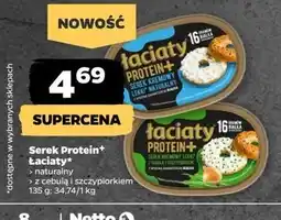 Netto Serek kremowy lekki naturalny proteinowy Łaciaty oferta